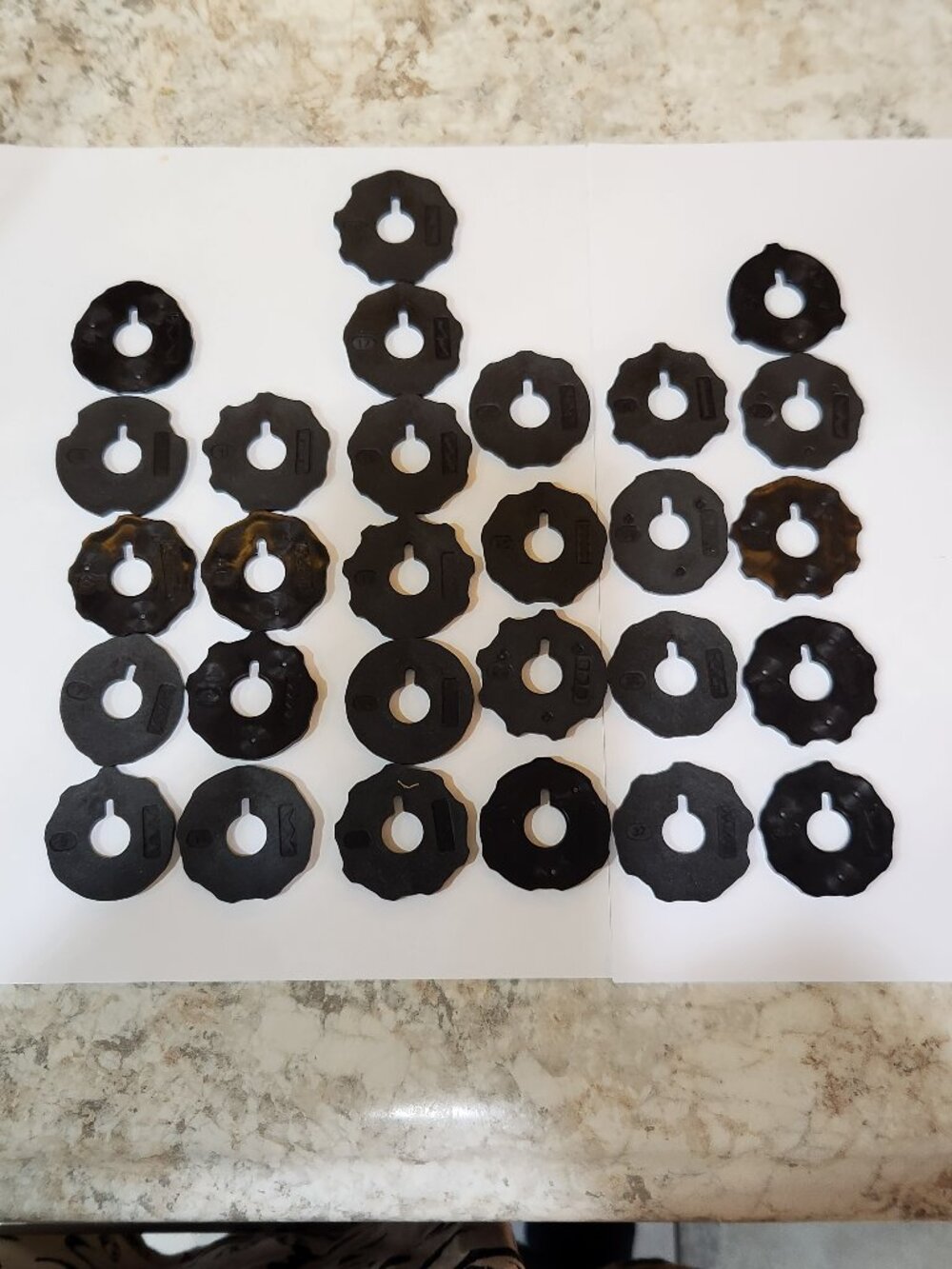 Vintage SINGER SIMANCO Flat Cams Fashion Discs